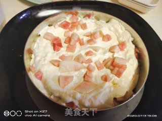 桃儿慕斯蛋糕步骤11