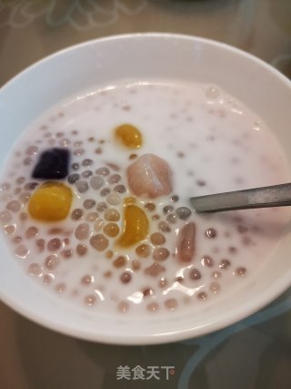 芋丸西米露步骤9