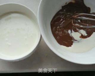 ㊙巧克力雪糕㊙消耗淡奶油㊙无生蛋步骤2