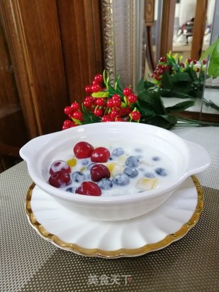 蓝莓芒果酸奶碗步骤5