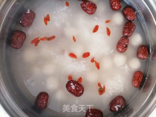 红枣枸杞酒酿丸子步骤17