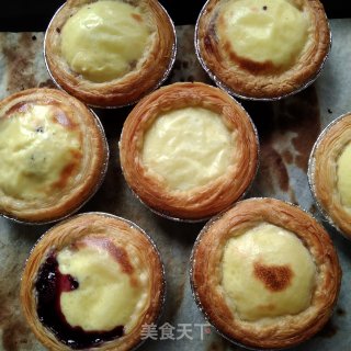 桑葚蛋挞步骤7
