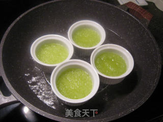 抹茶水晶豆沙盏步骤4