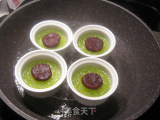 抹茶水晶豆沙盏步骤5