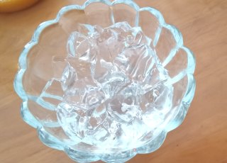 橘汁冰沙水晶粉步骤7