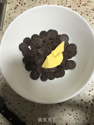 巧克力蓝莓蛋糕步骤1
