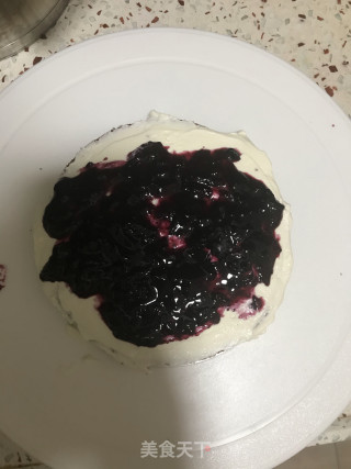 巧克力蓝莓蛋糕步骤23