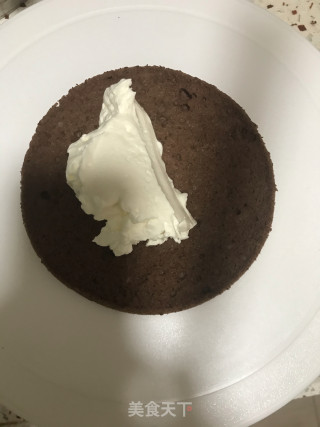 巧克力蓝莓蛋糕步骤22