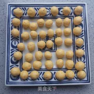姜汁玫瑰红糖南瓜圆子步骤6