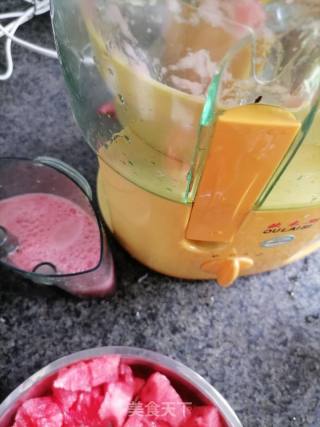 西瓜牛奶布丁步骤2