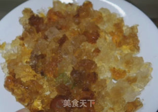木瓜牛奶桃胶步骤1