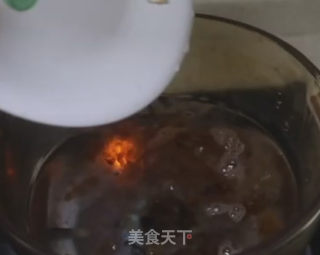 木瓜牛奶桃胶步骤2