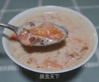 木瓜牛奶桃胶步骤6
