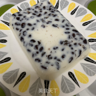 牛奶蜜豆糕步骤9
