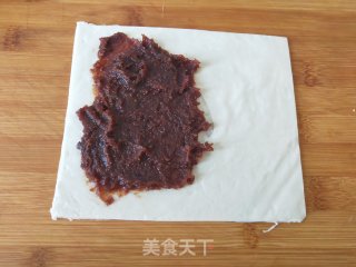 手抓饼版豆沙派步骤3