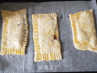手抓饼版豆沙派步骤6