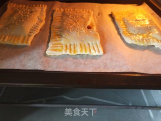 手抓饼版豆沙派步骤7