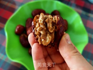 红枣蒸核桃步骤6