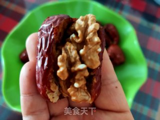 红枣蒸核桃步骤7
