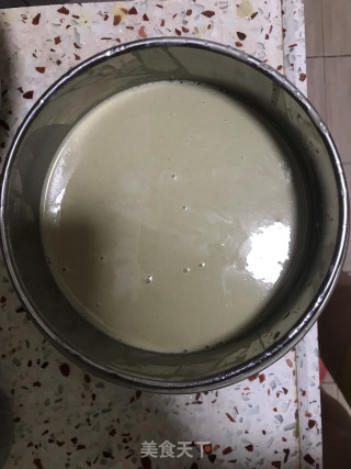 抹茶蜜豆千层蛋糕步骤16