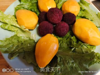 芒果杨梅沙拉步骤5 芒果杨梅沙拉步骤5