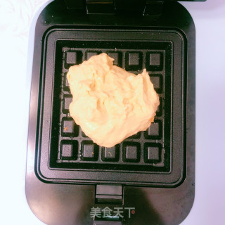 南瓜豆渣华夫饼步骤6