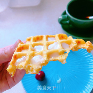 南瓜豆渣华夫饼步骤10