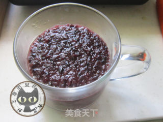 椰浆芒果黑米布丁步骤4