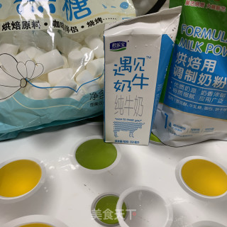 牛奶布丁雪糕(+蜜豆)步骤1 牛奶布丁雪糕(+蜜豆)步骤1
