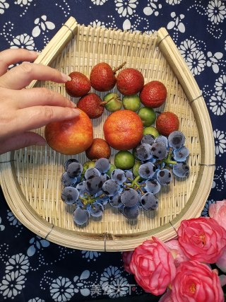 香桃酸奶冰淇淋步骤1