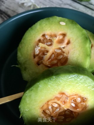 冰酸奶拌甜瓜步骤4