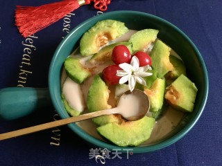 冰酸奶拌甜瓜步骤8
