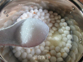 桃胶酒酿圆子步骤8