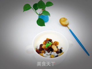 冰镇蜜豆酸奶步骤4