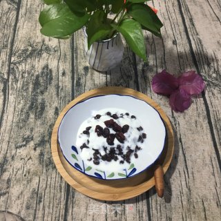 红豆蔓越莓酸奶捞步骤3