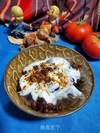蜜豆酸奶冰凉粉步骤9 蜜豆酸奶冰凉粉步骤9