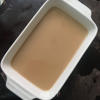 蜜豆奶茶冻撞奶步骤9