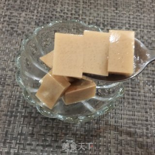 蜜豆奶茶冻撞奶步骤12