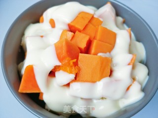 百香果酸奶水果捞步骤4