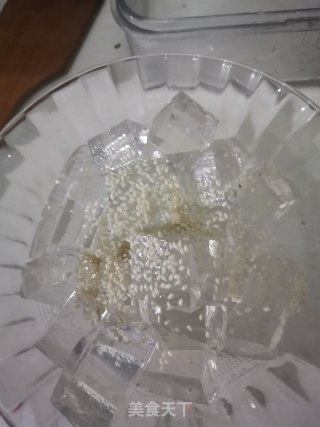 自制蜜豆白凉粉步骤6 自制蜜豆白凉粉步骤6