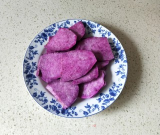 紫色山药泥步骤1