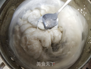 牛奶莲子软糕步骤7