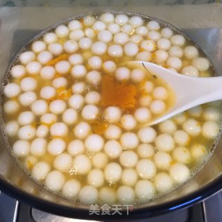 冰镇南瓜蜜豆小圆子步骤3