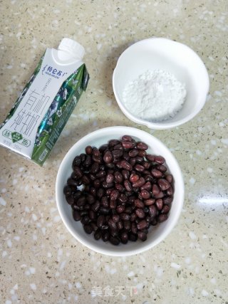 红豆牛奶雪糕步骤1