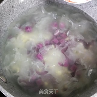 芡实银耳芋圆冰步骤11 芡实银耳芋圆冰步骤11