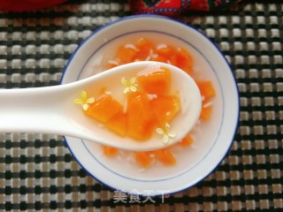 米酒木瓜步骤7