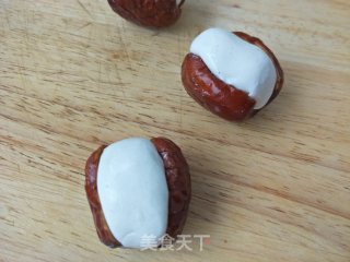 一品红枣桂花糕步骤4