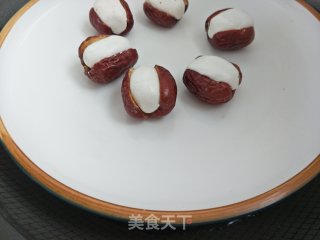 一品红枣桂花糕步骤5