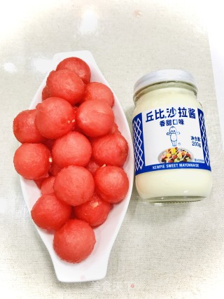 西瓜沙拉步骤3