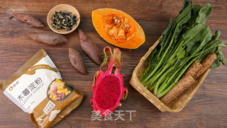 多彩Q弹芋圆纯手工制作步骤1